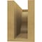 Ekena Millwork 4in. W x 6in. H x 12in. L Asheboro Woodgrain TimberThane Rafter Tail, Primed Tan RFTUR04X06X12ASHRCPR - alternate 4